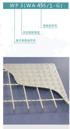 WP3WA455/1-G鋼格板是什么意思？
