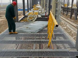 卸油臺鋼格板 卸油臺鋼格板